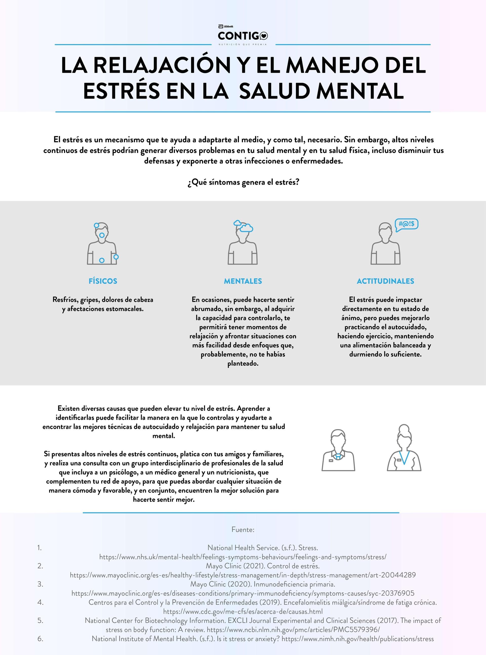 La relajación y el manejo del estrés en la salud mental