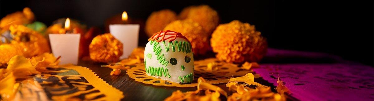 Calavera, Elemento esencial para altar de los muertos