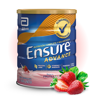 ensure_advance_polvo_frutilla_850_cl